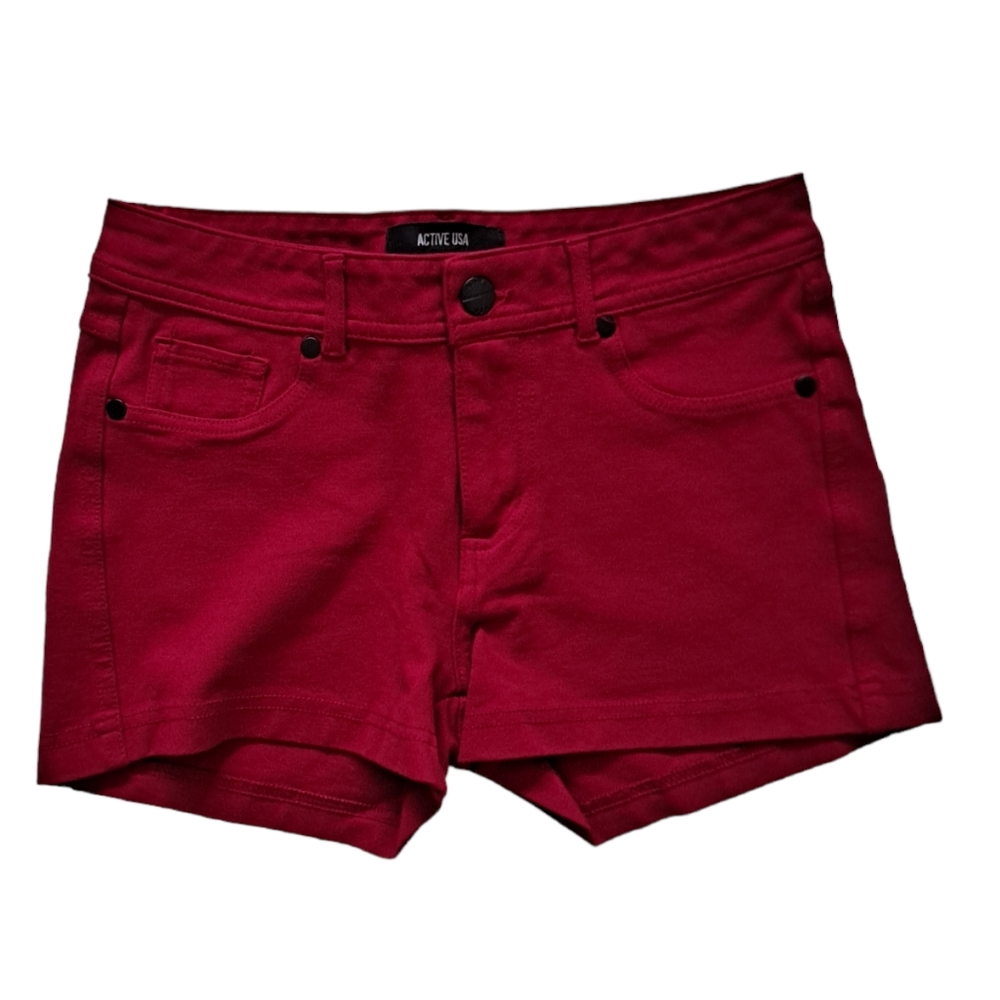 Active USA red shorts, small